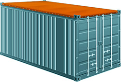 20 и 40 футовый контейнер Open Top Container